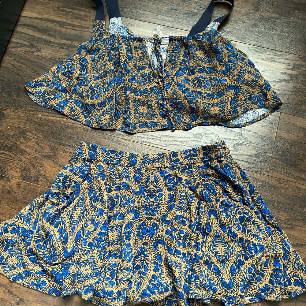 Two piece romper set